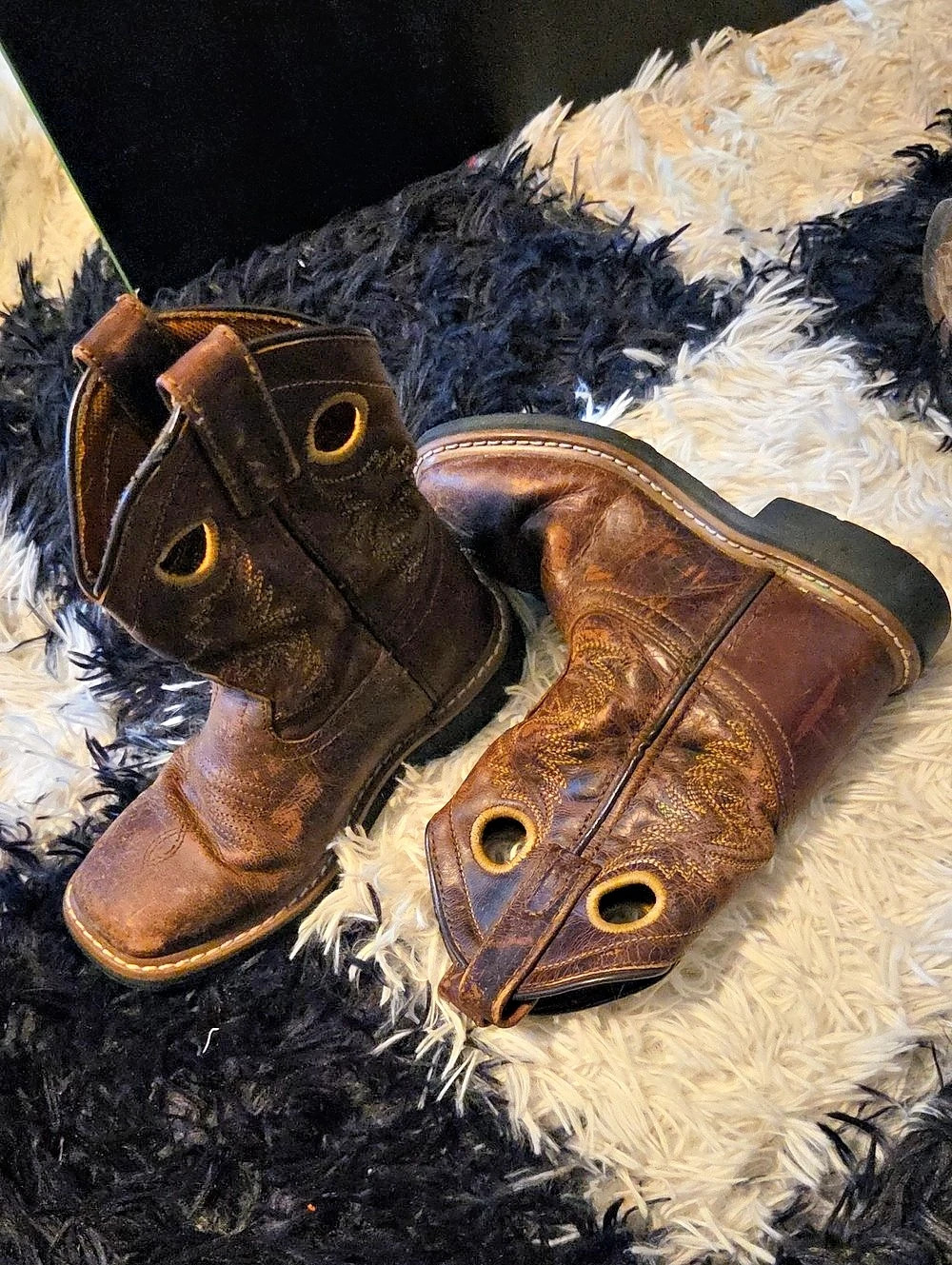 Dan Post Brown Leather Boots